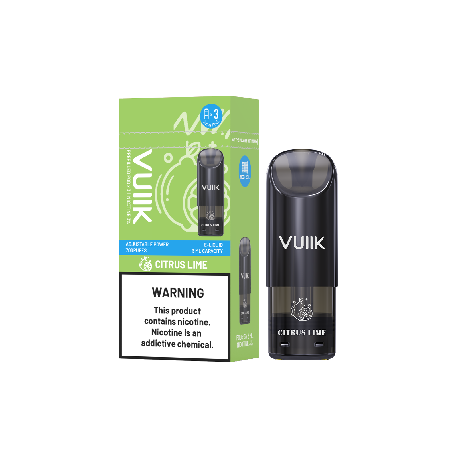 VUIIK 700 Puffs Pod