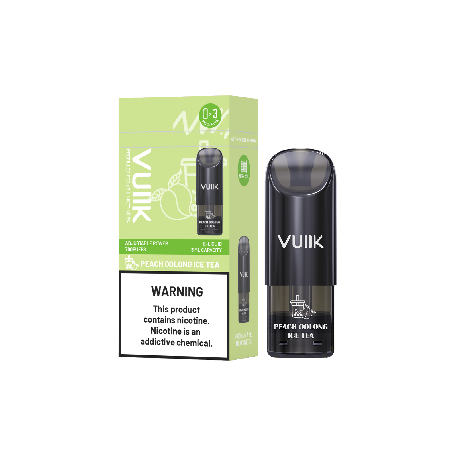 VUIIK 700 Puffs Pod
